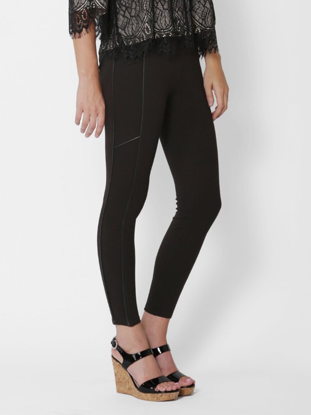 NWT Splendid Women's Mural Media Legging Black Size XS